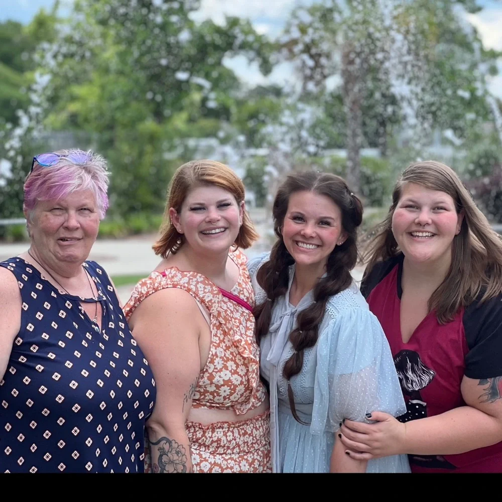 Ivy City Co Short Kate Dress in Blue XL - Picture 4 of 4